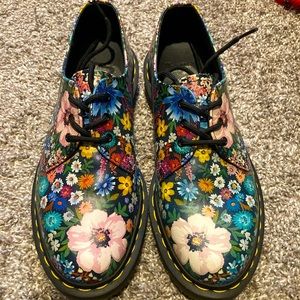 1460 Women’s Floral Oxfords (pink)